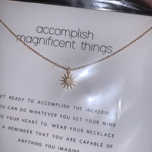 Dogeared accomplish magnificent things necklace